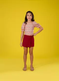 CONJUNTO BLUSA MANGA FOFA