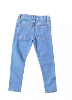 CALCA ENTRE FLORES JEANS - Carretel Kids