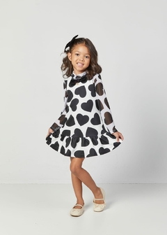 VESTIDO FEMININO INFANTIL LINHA A