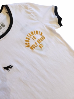CAMISETA KIDS MASC MC BRANCO na internet