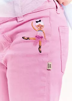 CALÇA BALLET ENTRE FLORES LAVANDA - comprar online