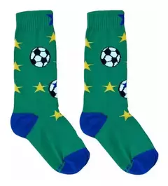 MEIA COPA SELEÇÃO BOLAS FUTEBOL VERDE