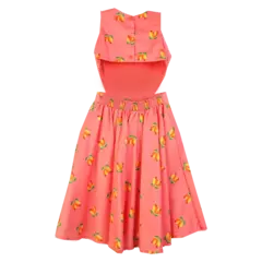 VESTIDO RECORTE E CAJUZINHO - Carretel Kids