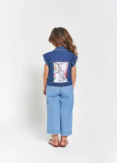 COLETE BORBOLETANDO JEANS - comprar online