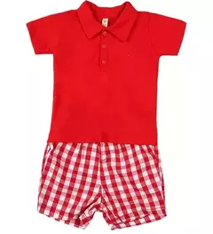CONJ POLO VERMELHO PIQUET - comprar online
