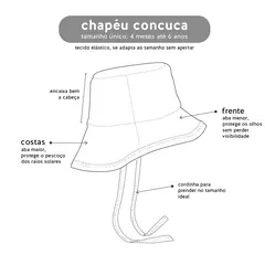 CHAPÉU FPS50+ VIOLETA na internet