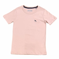 CAMISETA KIDS MASC MC ROSA CHÁ