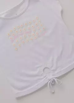 BLUSA FOLHINHAS BRANCO na internet