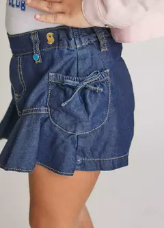 SHORT SAIA COLOR FLOR JEANS na internet