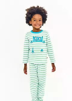 CONJ.PIJAMA MONSTRINHO DA FAMILIA BCO E SERRADO na internet