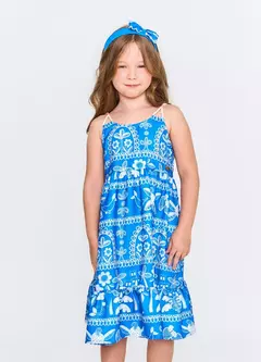 VESTIDO NO LITORAL AZUL - comprar online