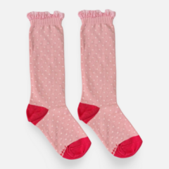 MEIA 3/4 RENDINHA ROSÊ - comprar online