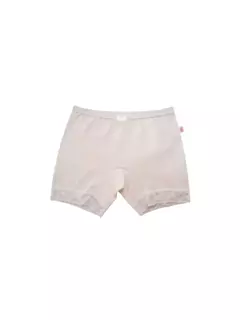 CALCINHA BOXER COM RENDA OFF WHITE