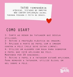 TATTOO TEMPORÁRIA FUNDOS DO MAR - comprar online