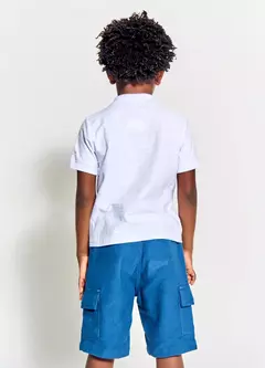 BERMUDA BASIQUINHO FUN AZUL - comprar online