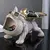 Estatueta Decorativa de Bulldog - comprar online