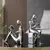 Conjunto Estatueta C/2 Peças Decorativas - Circuito Mega Store: Tudo para sua Casa com Estilo e Praticidade