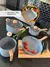 Set Batería Ollas+bifera+jarro Granito Forjado Stone 7 Pzs - comprar online