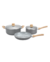 Set Juego De Ollas Hudson Granito Cerámica Antiadherente 5 pzs - comprar online