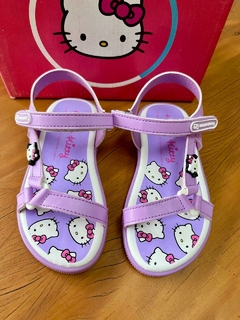 Sandália Papete Infantil Hello Kitty Roxo na internet
