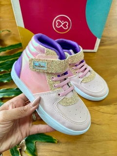 Tênis Infantil WorldColors com Velcro e Brilho - comprar online