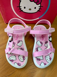 Sandália Papete Infantil Hello Kitty Rosa na internet