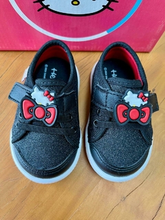Tênis Infantil WorldColors Preto Hello Kitty na internet