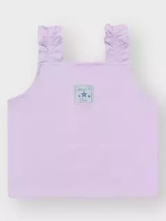 Conjunto Infantil Cinti Verão Com Shorts E Cropped Lilás - Santana Kids | Moda Infantil