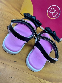 Sandália Infantil Preta Menina - Santana Kids | Moda Infantil