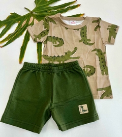 Conjunto Infantil Jacaré