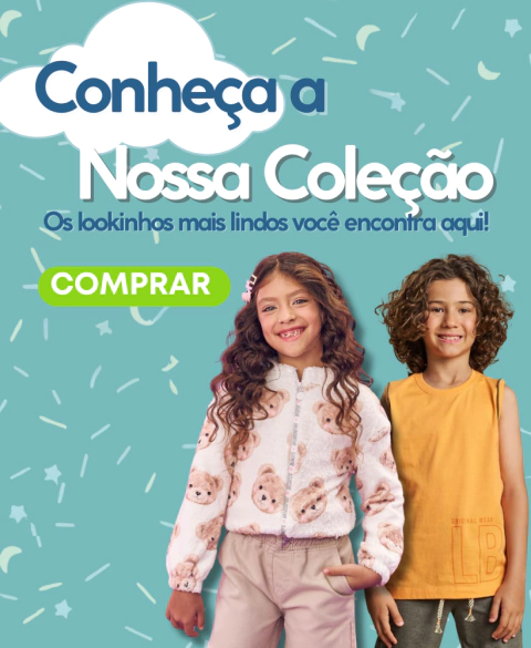 Imagem do banner rotativo Santana Kids | Moda Infantil