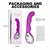 Imagem do Vibrador Recarregável Ponto G - Com Textura ondulada e Alça Metalizada Vazada / Com 10 modos de Vibrações