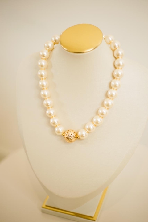 Colar Maxi Pérolas - Linha Bijoux - comprar online