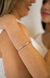 Bracelete liso prata Linha Bijoux
