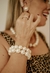 Pulseira de pérola linha bijoux fina
