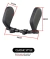 Imagen de Cabecera Cervical Ergonomica Para Pasajeros Auto Camioneta