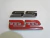 Imagen de Par Emblema Ss Metalico Negro Auto Camioneta Chevrolet