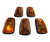 5 Luz Led Techo Caseta Zepelin Chevrolet Camioneta 88 - 98