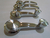 Juego 4 Manijas Manivelas Ventana Puerta Chevrolet Gmc C10 - Custom & Classic