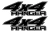 2 Calcomanias Laterales Ranger 4x4 Camioneta Raptor Truck
