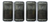 4 Cuartos Con Focos Led Camioneta Chevrolet C10 1971 71 en internet