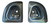 Par Bases Reversa Chevrolet Camioneta C10 67 68 69 70 71 72