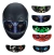 Imagen de Vinil Calcomanía Para Mica Visor Casco Moto Motocicleta