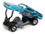 Ford Mustang 1973 Funny Car Racing Champion Escala 1:64 1/64 Color Celeste en internet