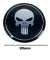 Centro De Volante Calavera Punisher 90mm Auto Camioneta en internet