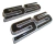 Par Emblema Ss Metalico Negro Auto Camioneta Chevrolet