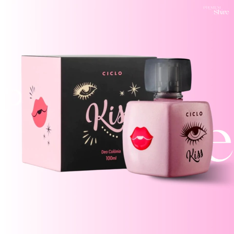 Perfume Kiss Ciclo Deo Colônia 100ml - Perfume Caixa