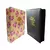 Biblia Letra Jumbo com harpa, com indice e capa com ziper kit com 2, 1 capa preta e 1 florida com fundo amarelo - Livraria Moshe