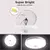 Lâmpada led com sensor de movimento luzes de teto pir night light sensor lâmpa - MV STORE