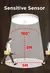 Imagem do Lâmpada led com sensor de movimento luzes de teto pir night light sensor lâmpa